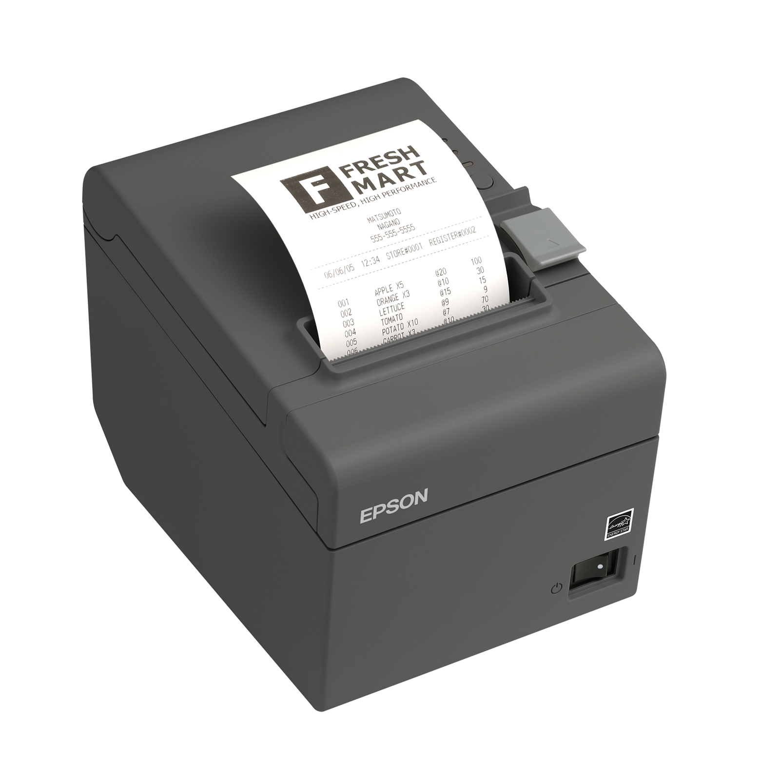 Epson TM-T20III, USB, RS232, 8 dots/mm (203 dpi), cutter, ePOS, black