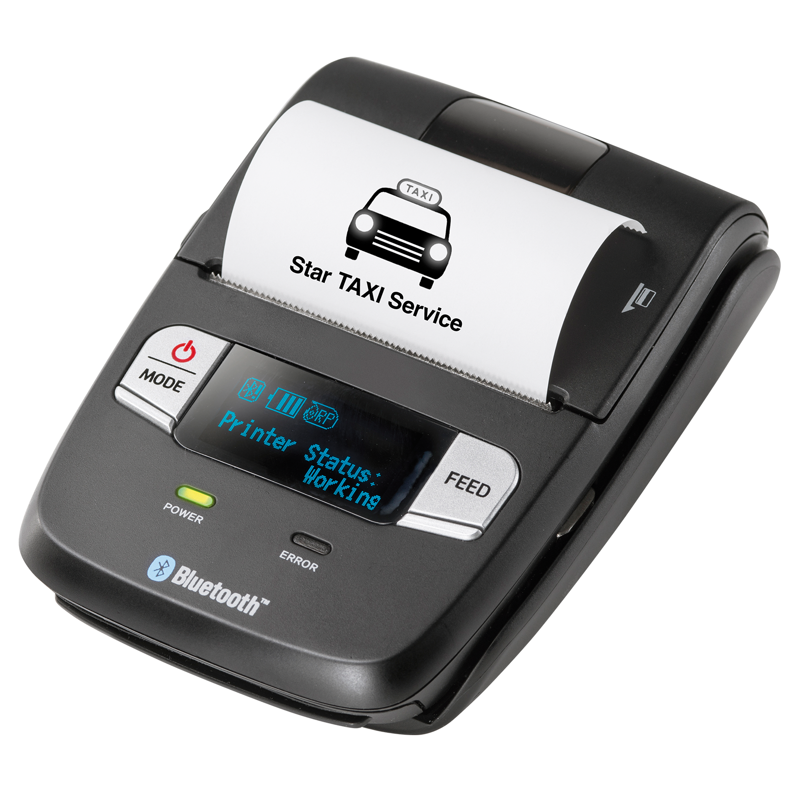 Star SM-L200, iOS, Android, 8 dots/mm (203 dpi), USB, BT (5.0), black